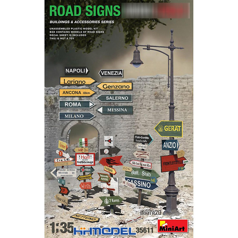 恒辉模型MiniArt情景配件