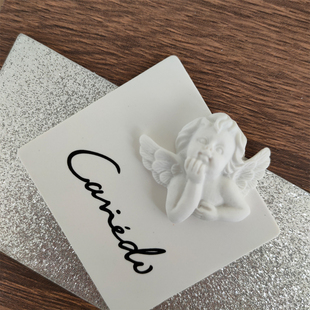 简约可爱小天使插座开关贴精致开关浪漫欧式美式装饰墙面贴遮挡丑