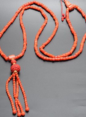 新款红海竹石珊珠身体链