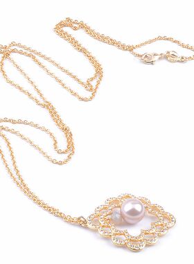 欧美百搭配饰毛衣链配饰