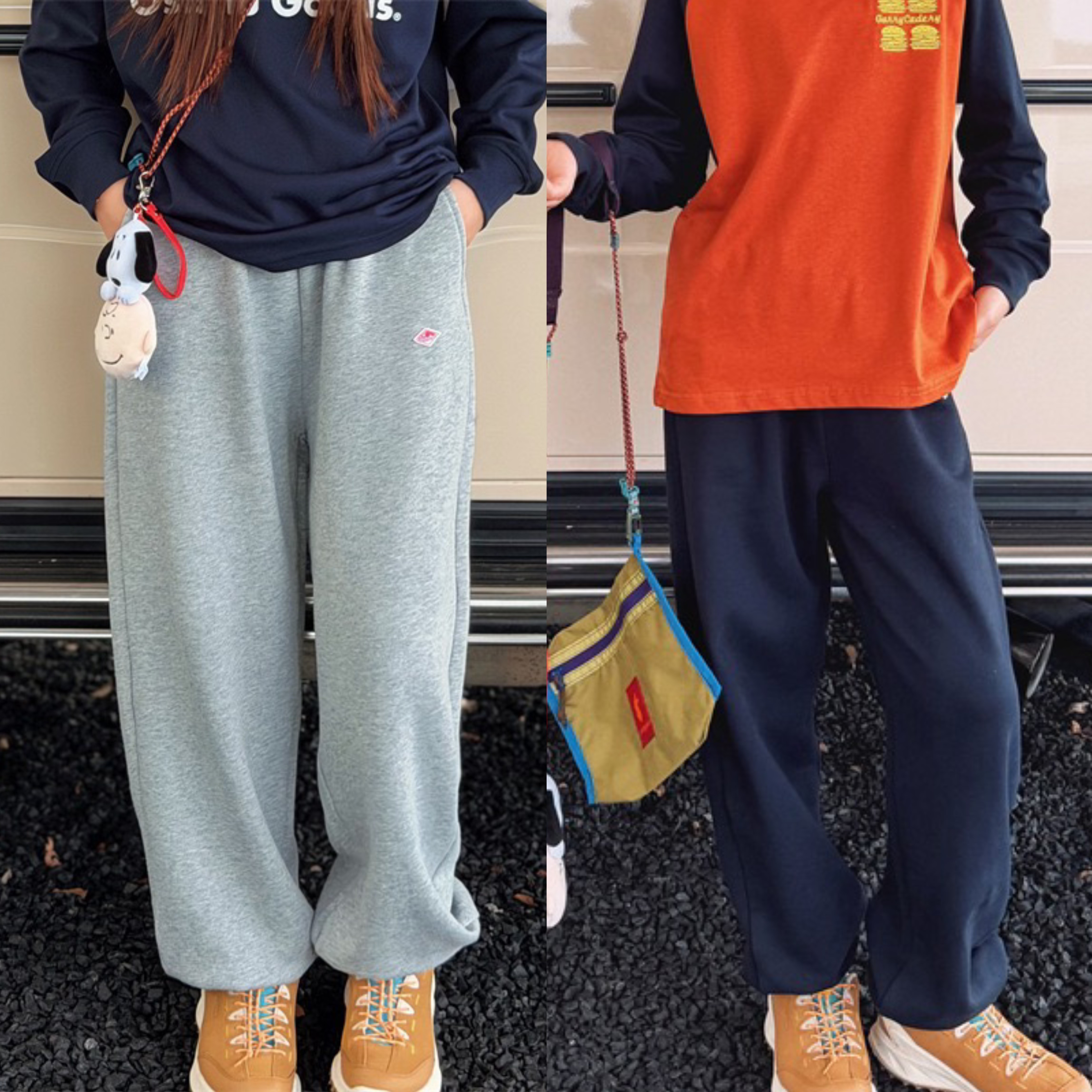 现货 26秋冬儿童男女童百搭基础休闲运动裤卫裤  中大童长裤