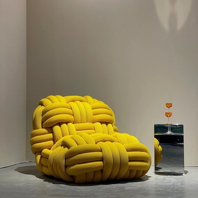 Edra Boa Sofa意大利北欧设计师创意客厅异形缠绕编织蟒蛇沙发