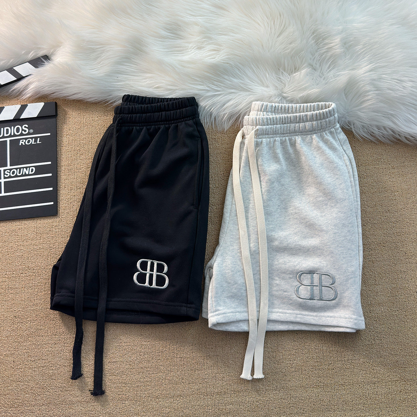 夏季新款美式简约百搭通勤休闲短裤男女运动四分裤宽松百搭卫裤子,男装,短裤,淘宝优惠券,粉丝福利购,淘宝优惠卷