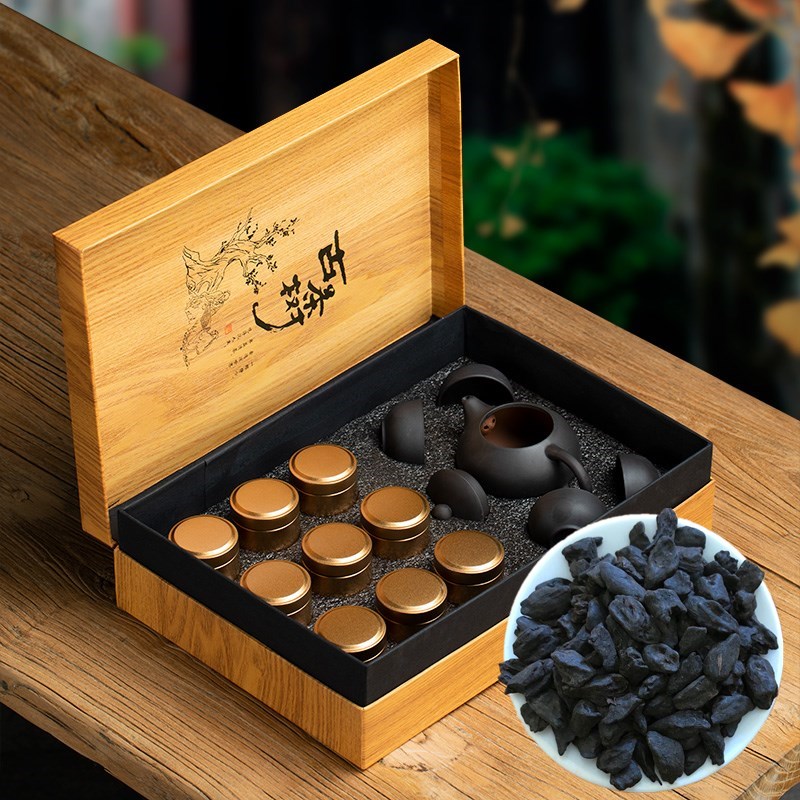 碎银子普洱茶礼盒装春节新年送礼高档礼品茶云南茶化石熟茶糯米香