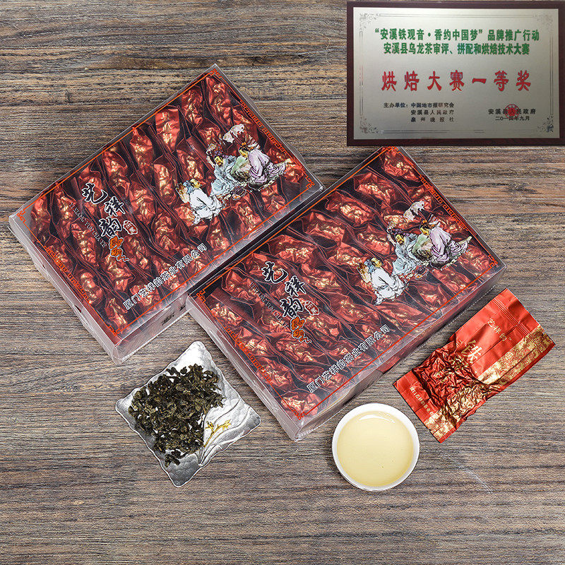 碳培铁观音安溪炭烧熟茶轻火纯手工茶1725金奖茶叶米香碳焙型500g