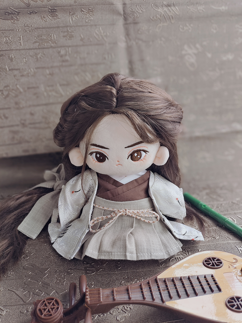 古朴贵气棉花娃衣古风男装中国风