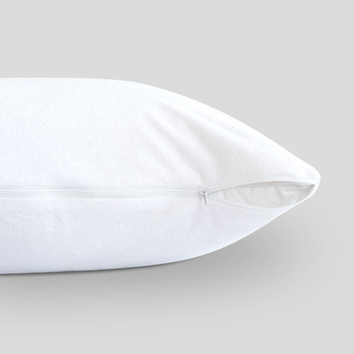 柔软竹纤维防口水防污防螨虫枕套