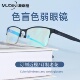 色弱矫正眼镜近视老花色盲色弱眼镜红绿色盲色弱眼镜送图谱