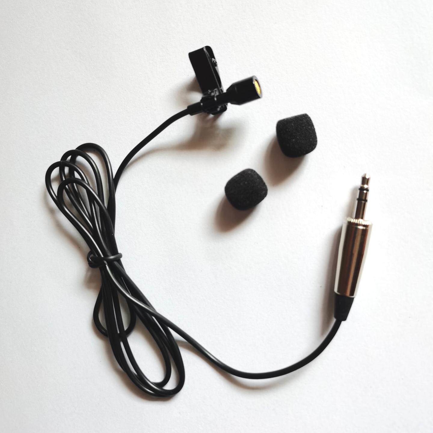 无线小蜜蜂领夹麦克风小麦头咪头线适用罗德大疆直播声卡电脑话筒