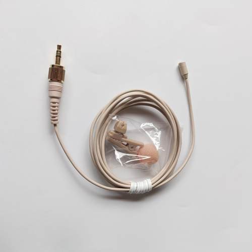 广电级收音降噪领夹麦克风森海直播录音话筒咪头超小咪头麦胸麦线