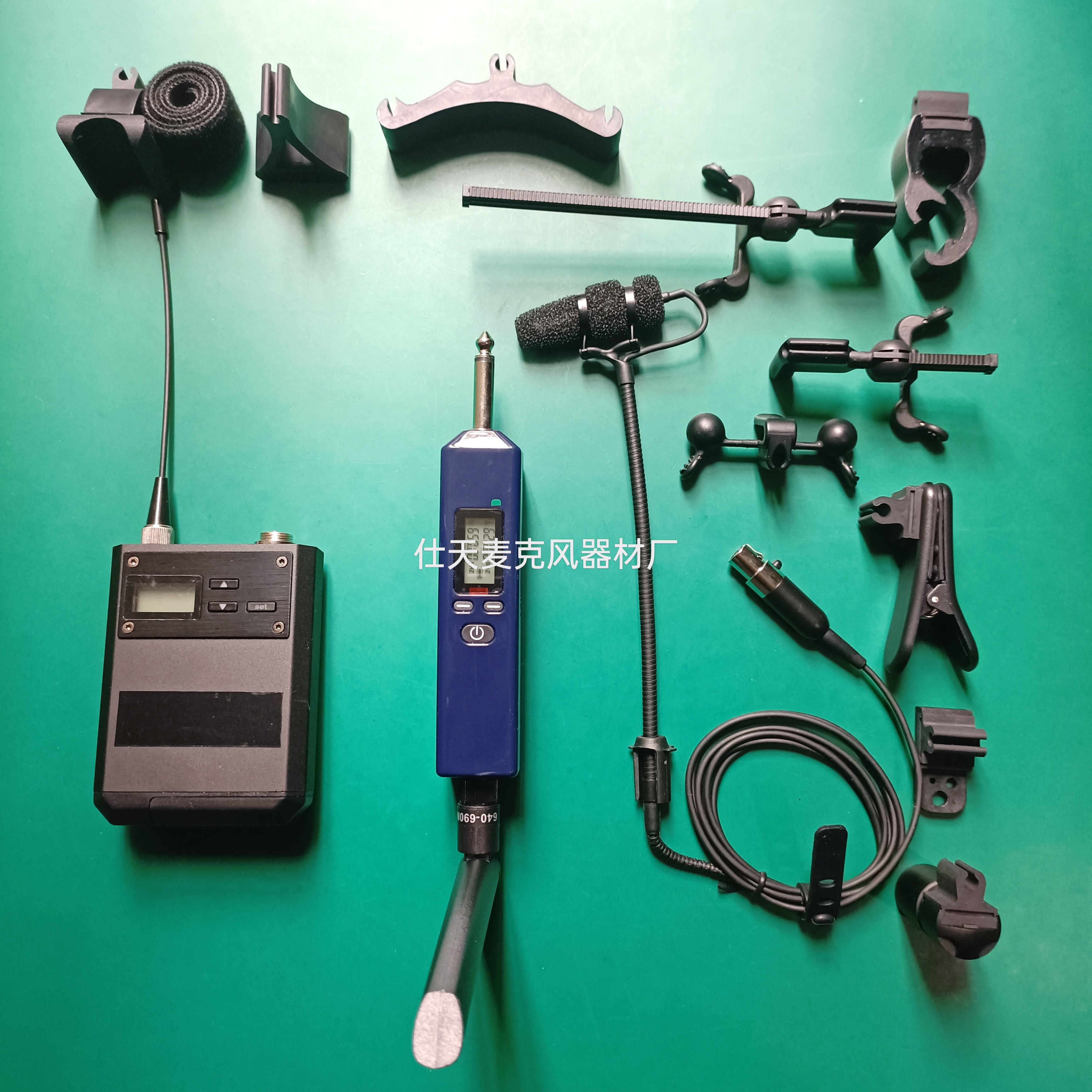 无线4099乐器麦克风大小提琴萨克斯吉他二胡钢琴架子鼓拾音器话筒