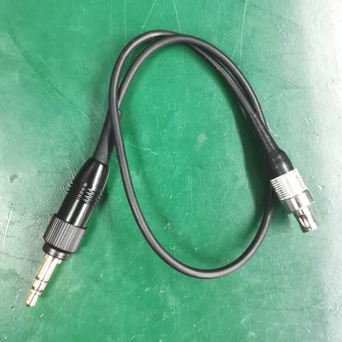 3.5插头转雷莫lemo3插头转3.5带锁插头连接线转接线森海插头接口