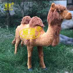 仿真手工艺 动物园装饰摆件 模型摆设 骆驼WY375