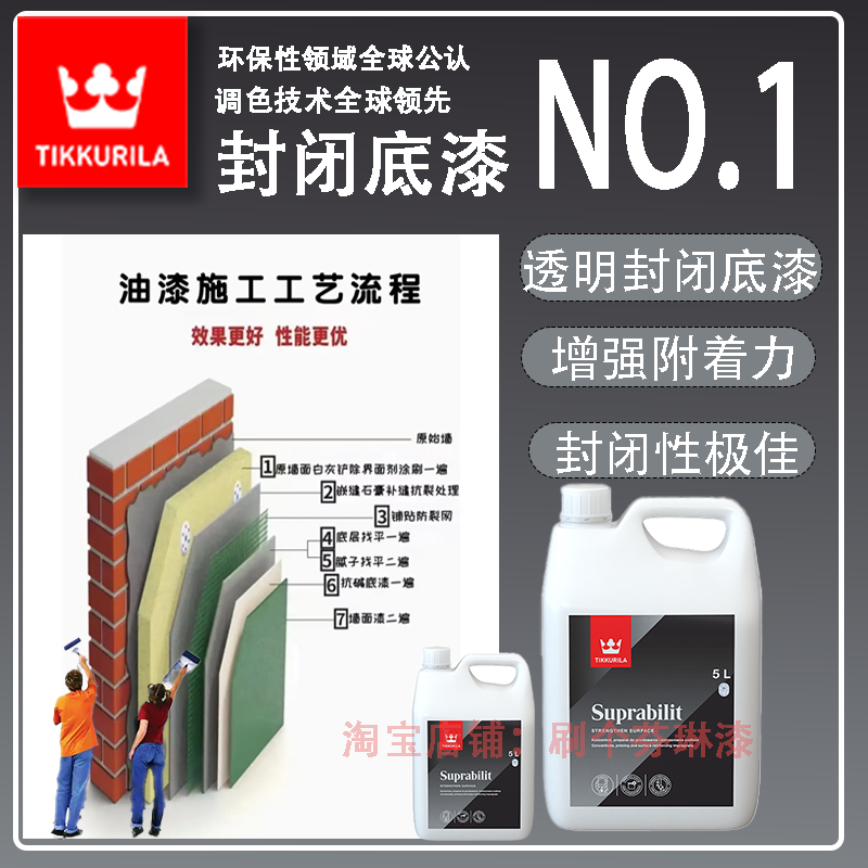 芬琳 Suprabilit 内墙透明封闭底漆