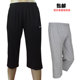 男七分裤 中老年徒步休闲短裤 夏季 纯棉透气加肥宽松中裤 薄款 运动裤