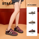 St&Sat 女SSC3112C5K 厚底增高休闲运动单鞋 星期六春秋新款 德训鞋