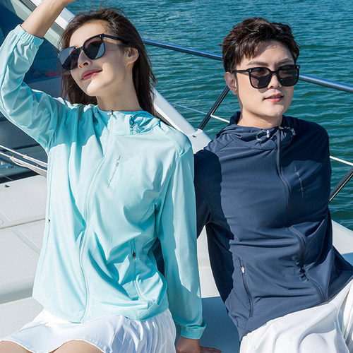 龙狮戴尔男女轻薄透气防晒衣