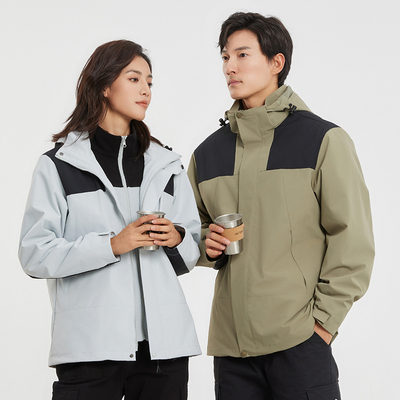 龙狮戴尔升温保暖男女秋冬冲锋衣