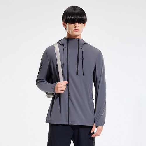 龙狮戴尔男士冰丝UPF50+防晒衣