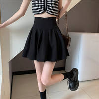 Design-sense cinched pleated skirt, half skirt, women's spring and autumn large-sized high-waisted skirt that covers the belly, puffy skirt, A-line short skirt, umbrella skirt thumbnail 6