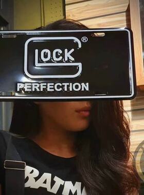 美利坚洋行原装进口GLOCK格洛克原厂LICENSE PLATE车牌挂牌