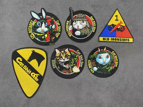 美利堅洋行特約版越戰狂想曲 CAT SHIT ONE 貓屎一號 戰術套章