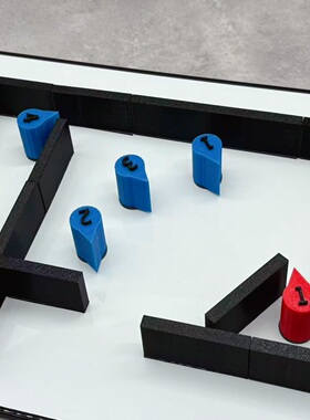 美利坚洋行CQB Magnetic Planning Tiles Set战术房间布局摆件
