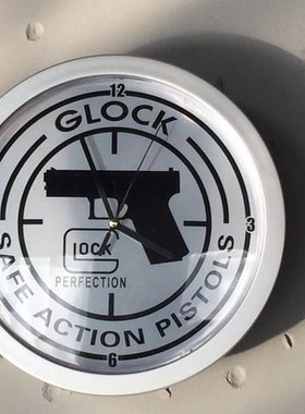美利坚洋行GLOCK Perfection Clock格洛克原厂挂钟 隐藏储物空间