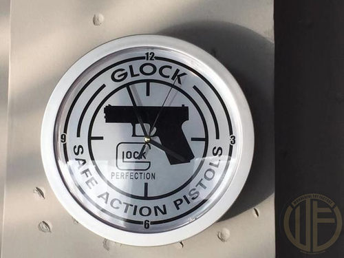 美利坚洋行GLOCK Perfection Clock格洛克原厂挂钟 隐藏储物空间