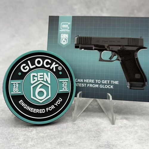 美利坚洋行2026 SHOT SHOW会场限定版 Glock Gen 6 PVC纪念章