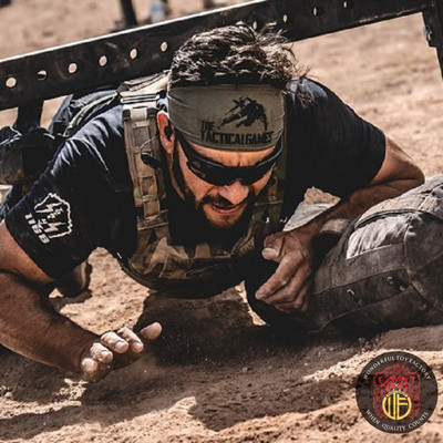 美利坚洋行独家the Tactical Games体能赛专用吸汗头巾运动止汗带