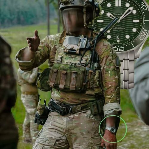 美利坚洋行1st SF Group (Airborne)作战表 绿扁帽实弹演习同款表