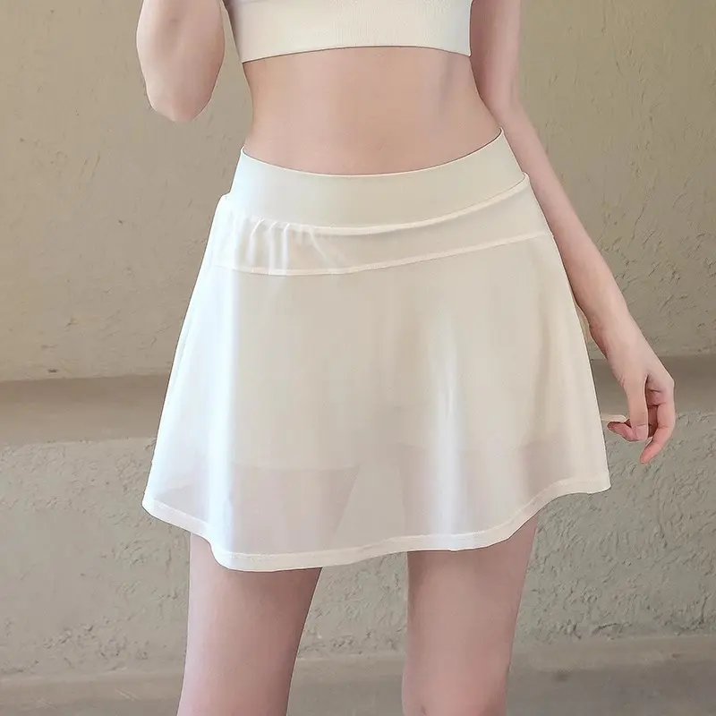 2025新款款防走光运动网球裙羽毛球裙健身裙裤瑜伽健身跑步运动服