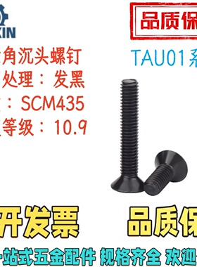 TAU01-M8/10/12/16/20-L10/12/16202530405060708090100沉头螺丝