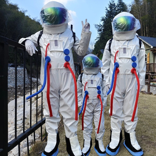 宇航员服装太空服卡通人偶航天员成人儿童活动表演摄影玩偶服