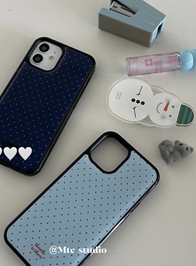 韩系ins冬季新款气质复古简约博主风小众个性适用于iphone16pro/15promax苹果14/13/12手机壳保护套16防摔