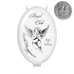 里约艺术法式优雅天使硅胶零钱包时尚包包挂件欧尼同款车钥匙扣潮