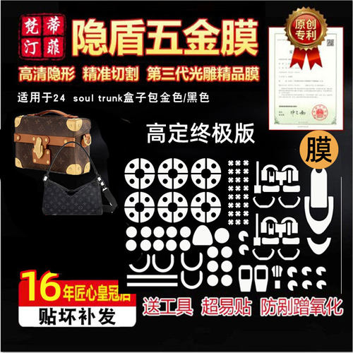 适用于LVSOULTRUNK盒子包贴膜