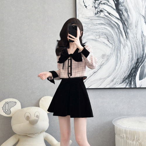 减龄两件套涤纶小个子2025年春装