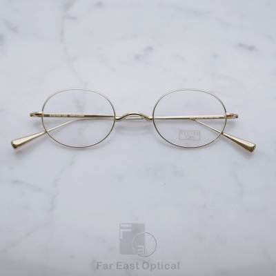 EYEVAN 7285 901 日本手工制作男复古纯钛光学眼镜框女近视眼镜架