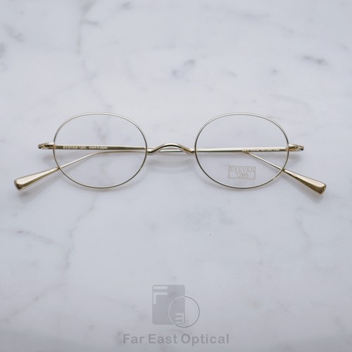 EYEVAN 7285 901 日本手工制作男复古纯钛光学眼镜框女近视眼镜架