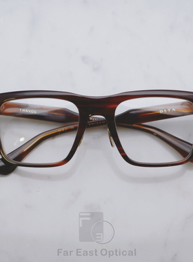 FEO远东眼镜THAVOS DTX713日本手作男方框眼镜框近视镜架可配镜片