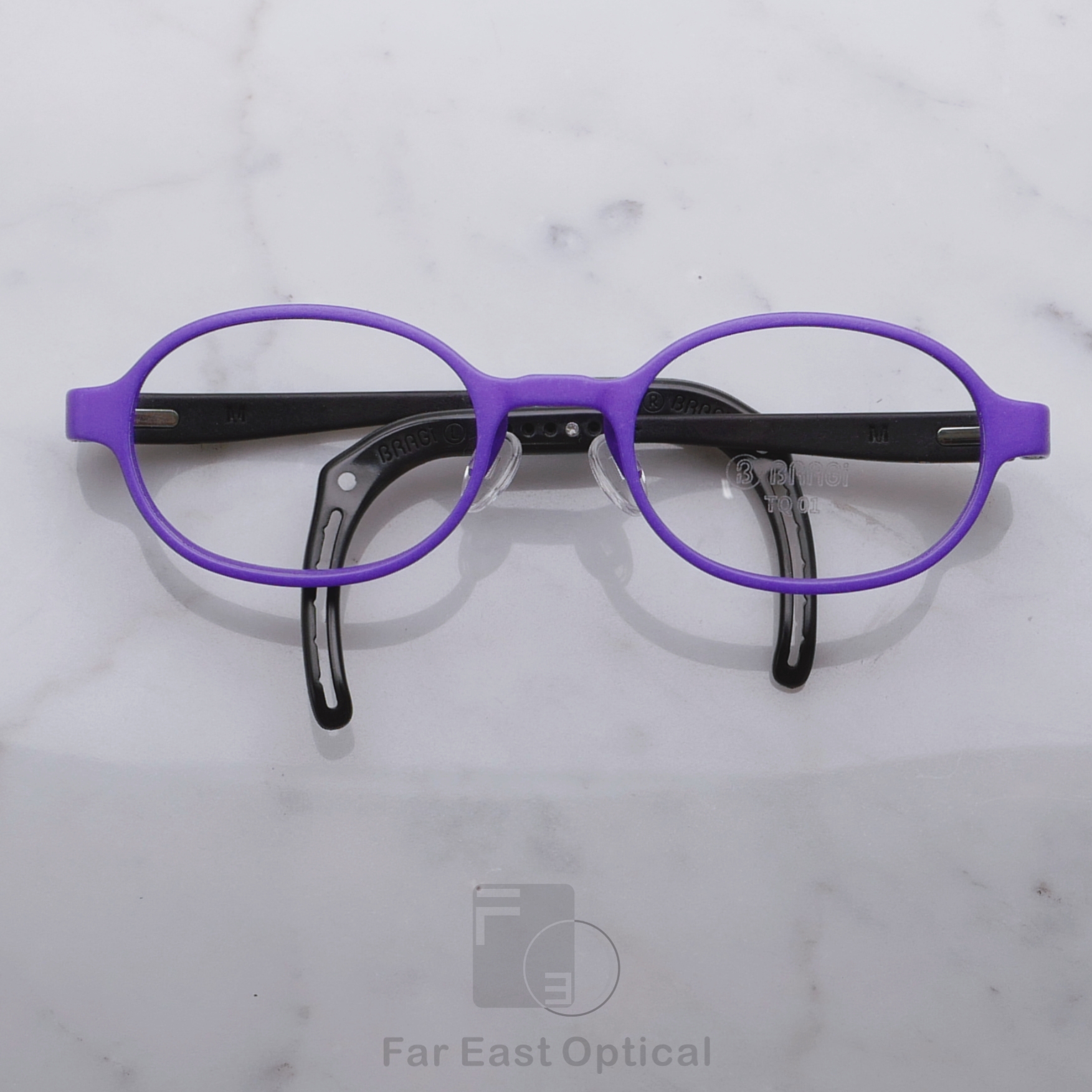 佩极3D打印童趣系列镜架超轻防滑 儿童款眼镜框男宝女宝TQ01