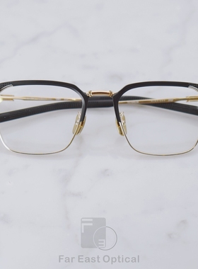 four nines 999.9 S-08TH日本手作眼镜架商务休闲眉毛架HIGH-END