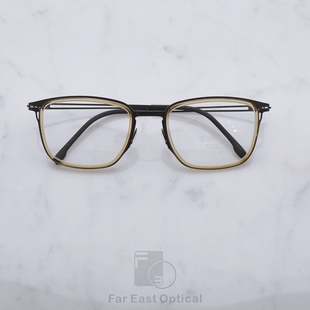 BRAGI佩极私人定制眼镜框板材＋钛材质镜架超轻男可配光学M202女