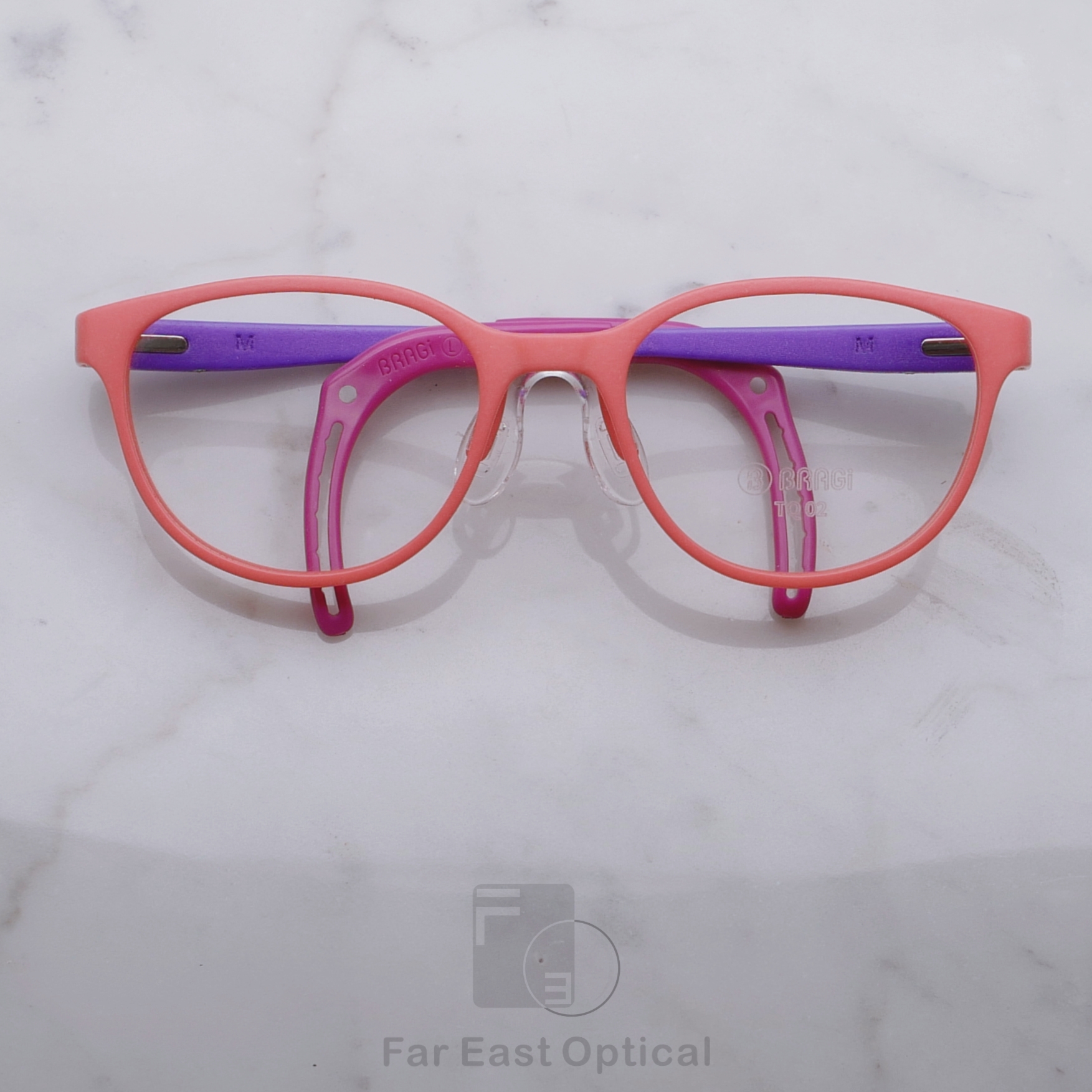 佩极3D打印童趣系列镜架超轻防滑 儿童款眼镜框男宝女宝TQ02