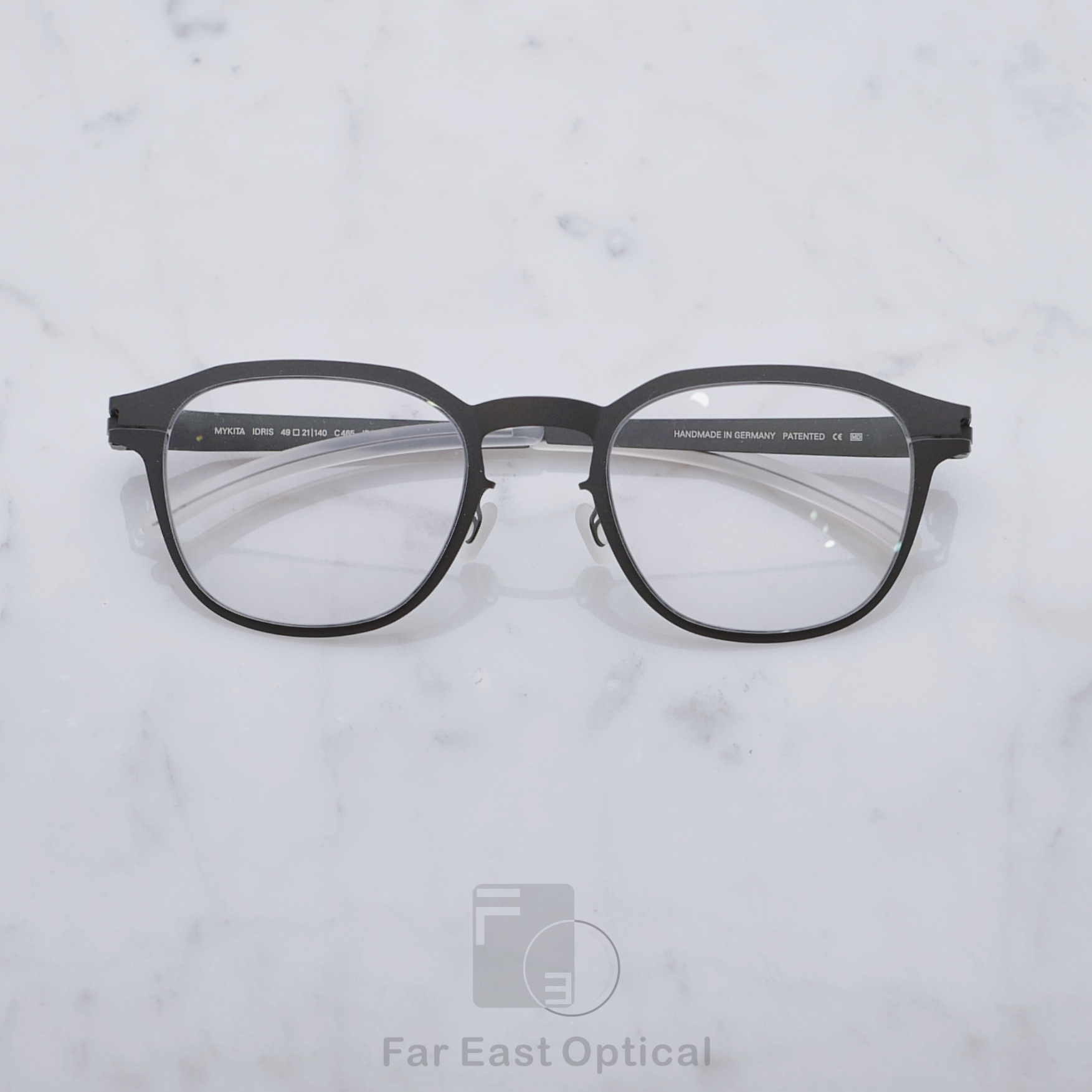 MYKITA德国薄纸钢超轻薄眼镜框架男女士简约休闲配近视镜片IDRIS