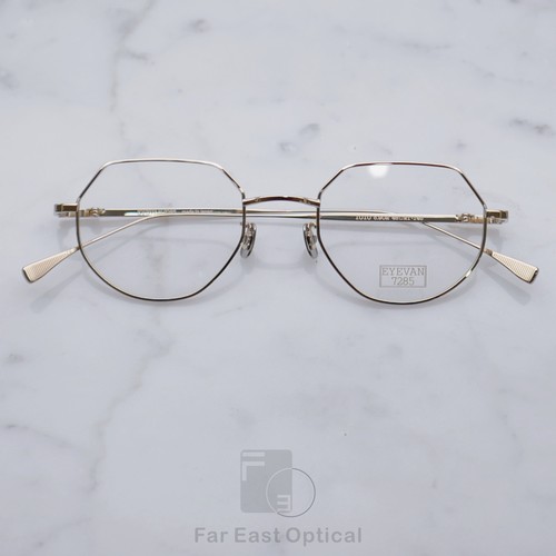 eyevan7285 1010眼镜架女时尚纯钛镜框男款高级感可配近视镜片