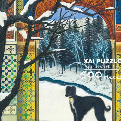 原创独家画师手绘中式艺术拼图