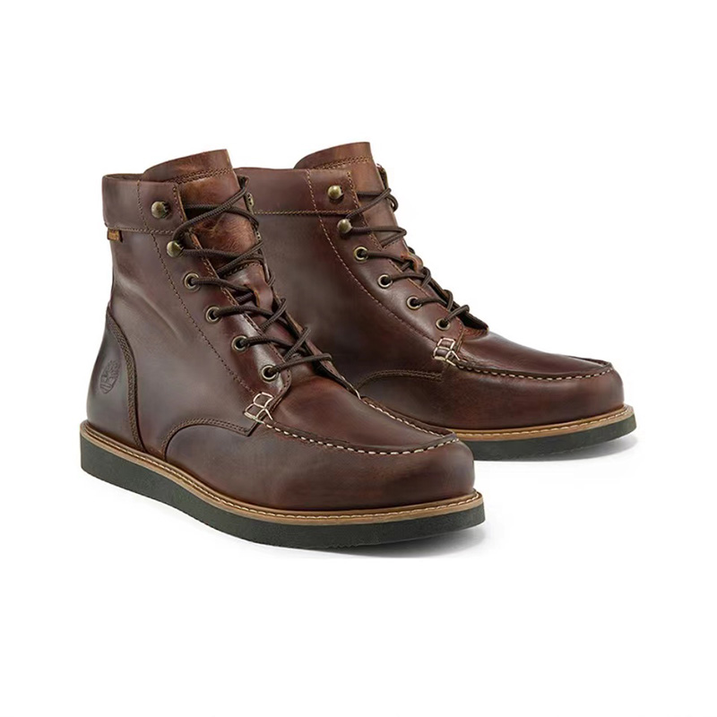 timberland添柏岚男鞋马丁靴高帮工装户外皮革防水防滑耐磨a2gma